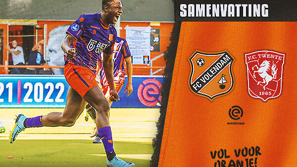 Samenvatting FC Volendam - FC Twente (2022-2023)