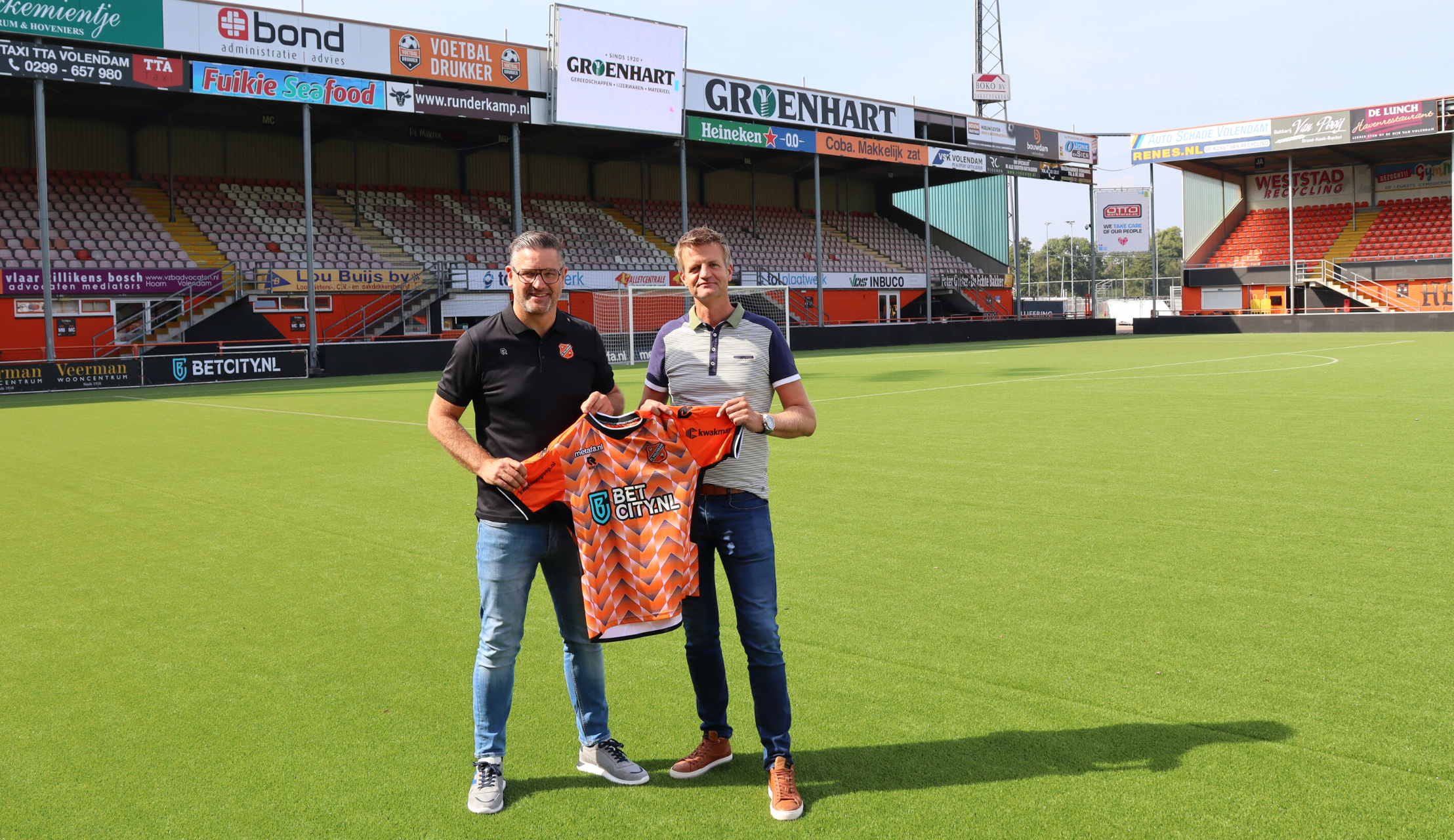Groenhart bouwt verder aan sponsorschap en verlengt