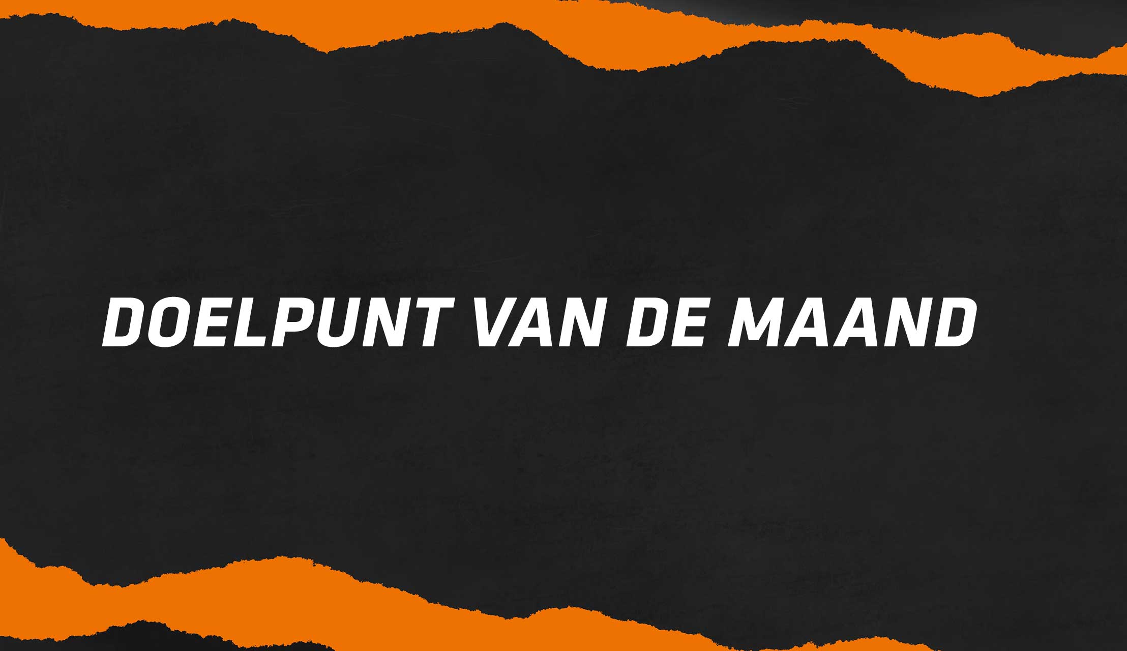 Stem: LUTZ Doelpunt van de maand augustus / september 2022