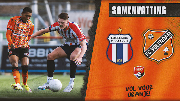 Samenvatting Excelsior Maassluis - Jong FC Volendam (2022-2023)