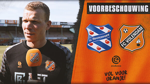 Voorbeschouwing sc Heerenveen - FC Volendam (2022 - 2023)