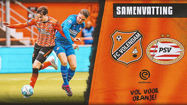 Samenvatting FC Volendam - PSV (2022-2023)