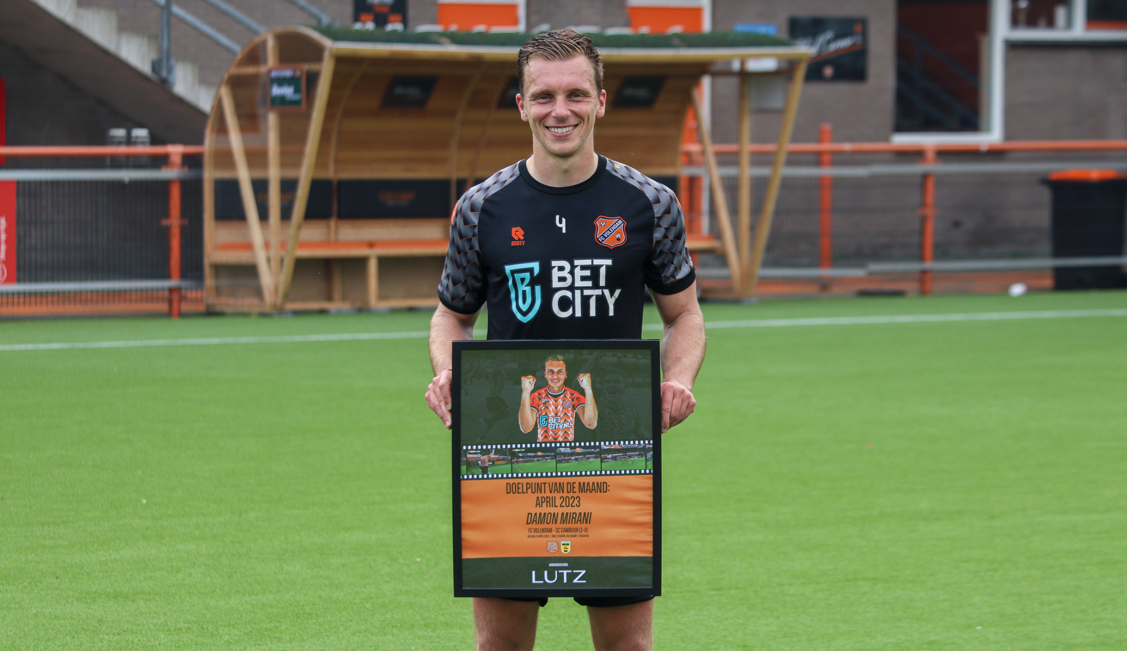 Damon Mirani scoort LUTZ Doelpunt van de maand april 2023