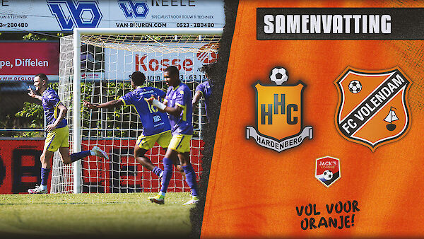 Samenvatting HHC Hardenberg - Jong FC Volendam (2022-2023)