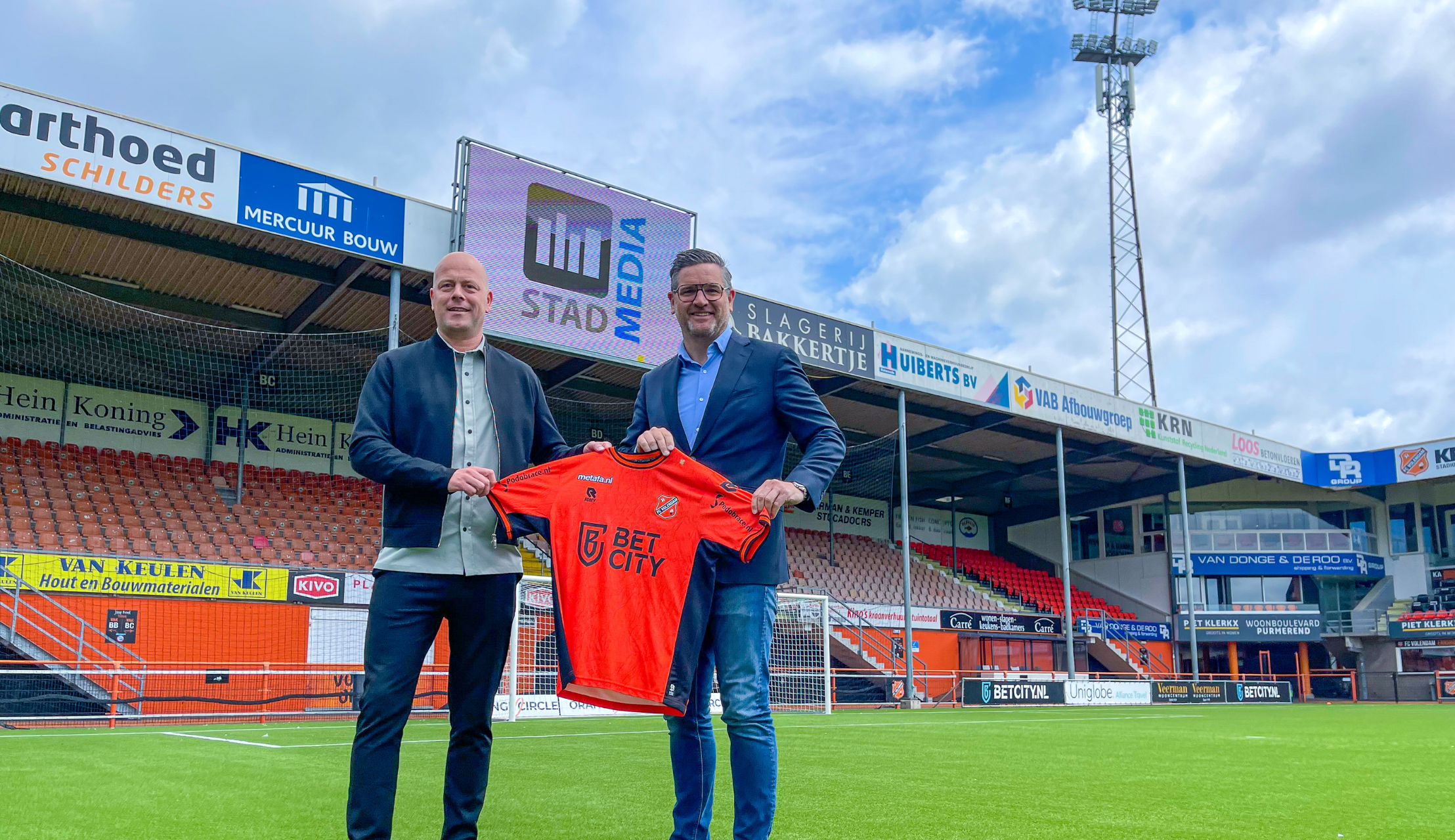 StadMedia en FC Volendam verlengen voor twee seizoenen