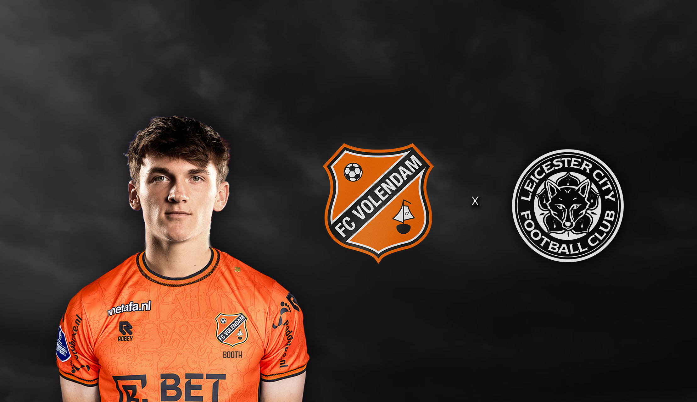 FC Volendam huurt Leicester City-middenvelder Zach Booth