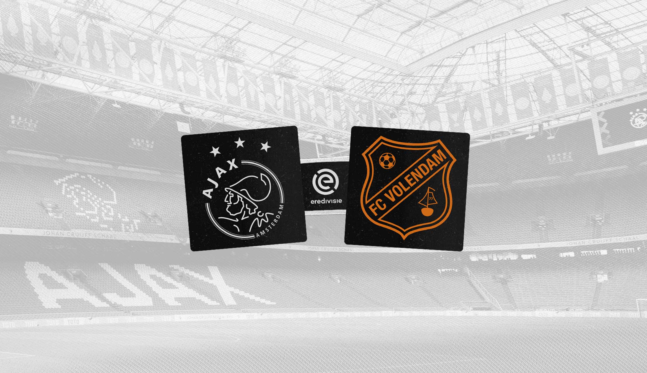 Ajax - FC Volendam naar donderdag 2 november