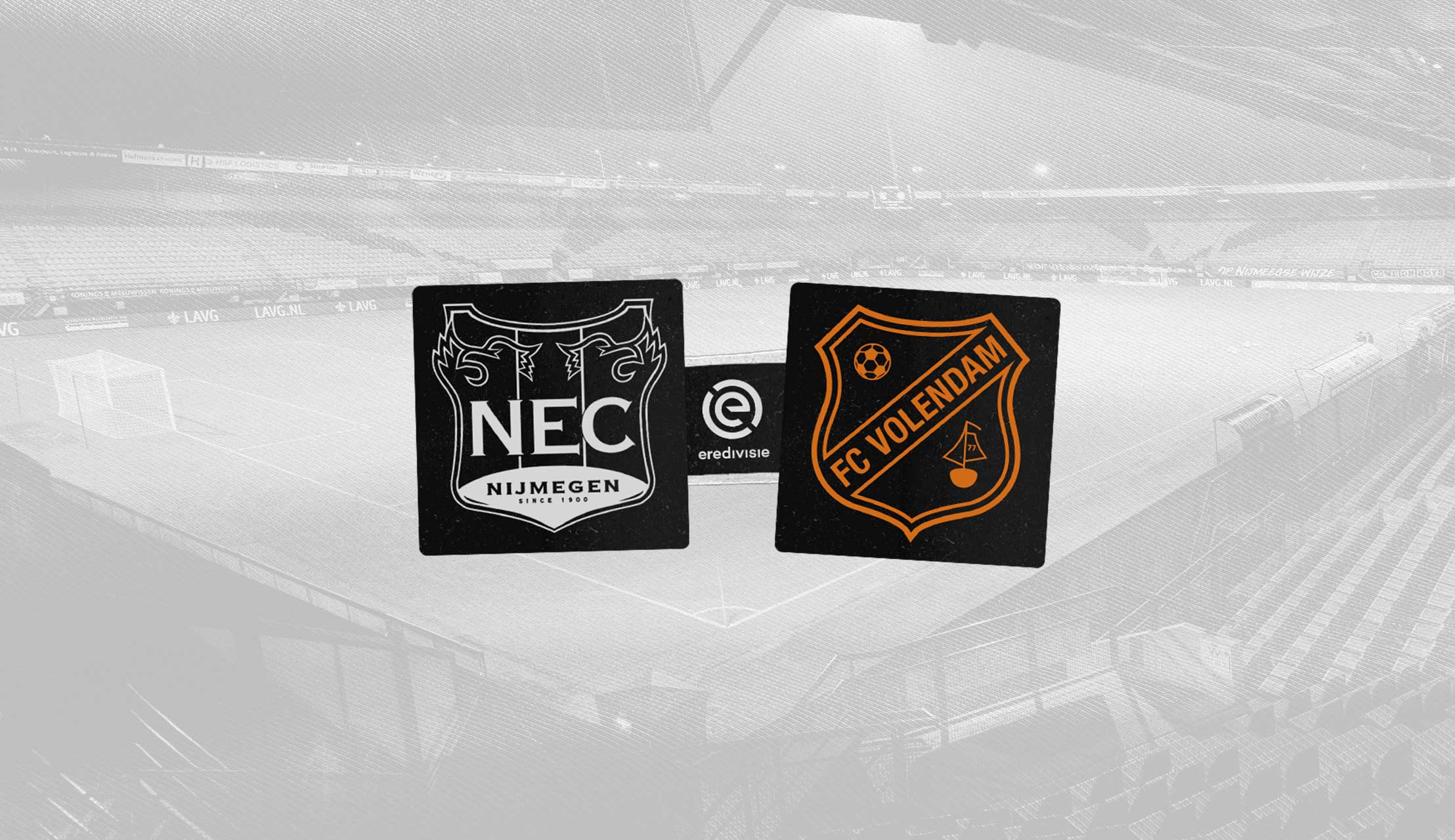 Faninformatie voor N.E.C.-uit op zondag 5 november