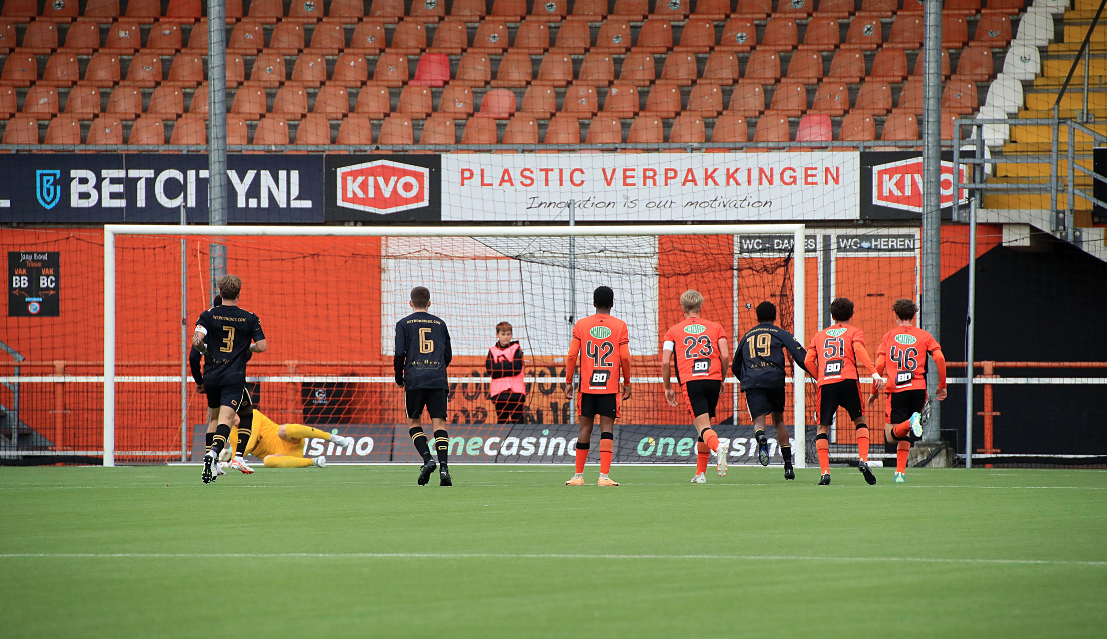 Jong FC Volendam - Go Ahead Eagles O21: 2 - 2 (1 - 1)
