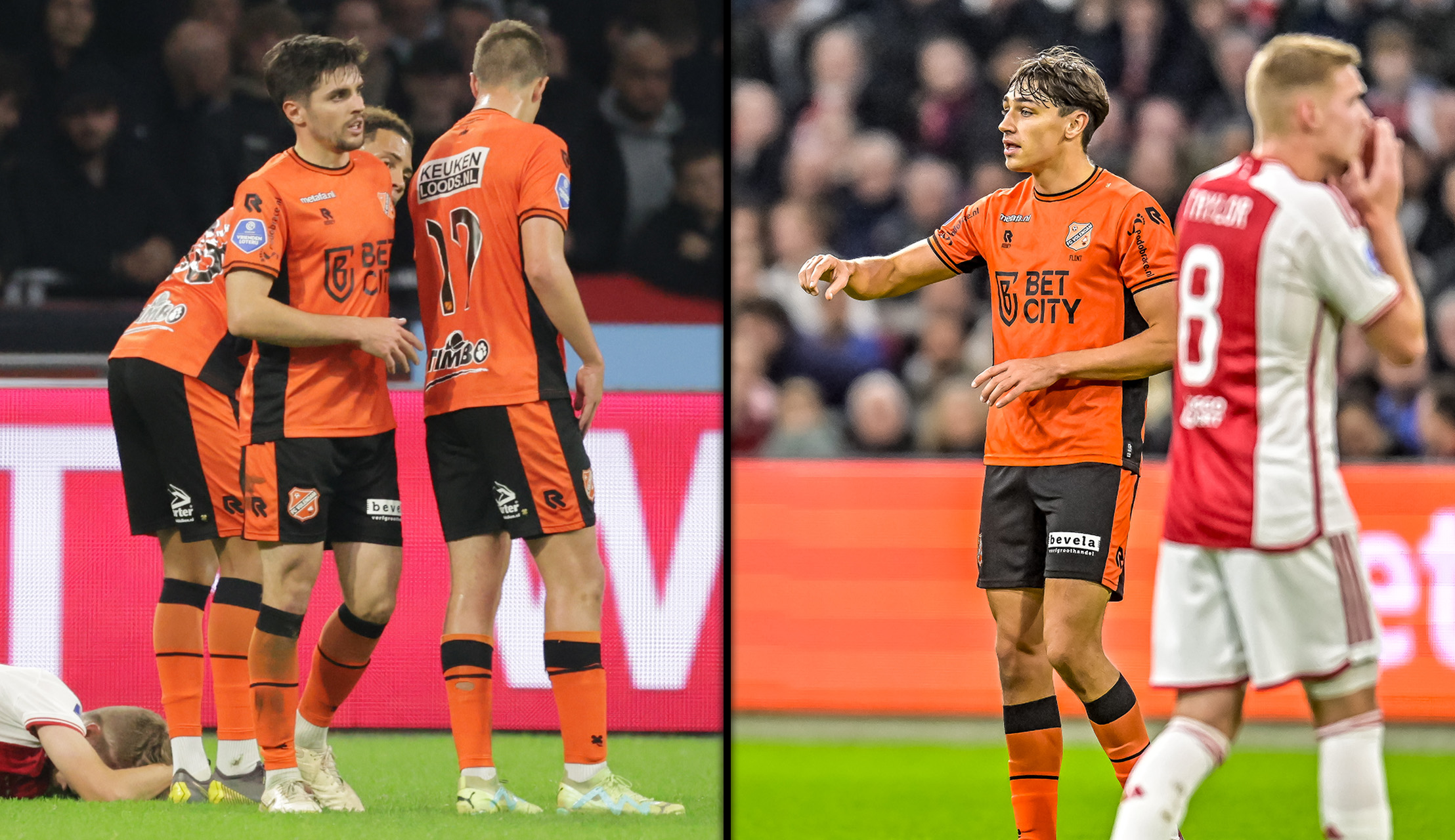 Cox en Flint met gemengde gevoelens na duel tegen Ajax