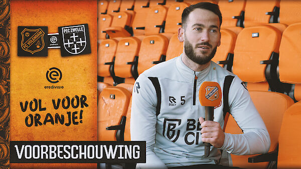 Voorbeschouwing FC Volendam - PEC Zwolle