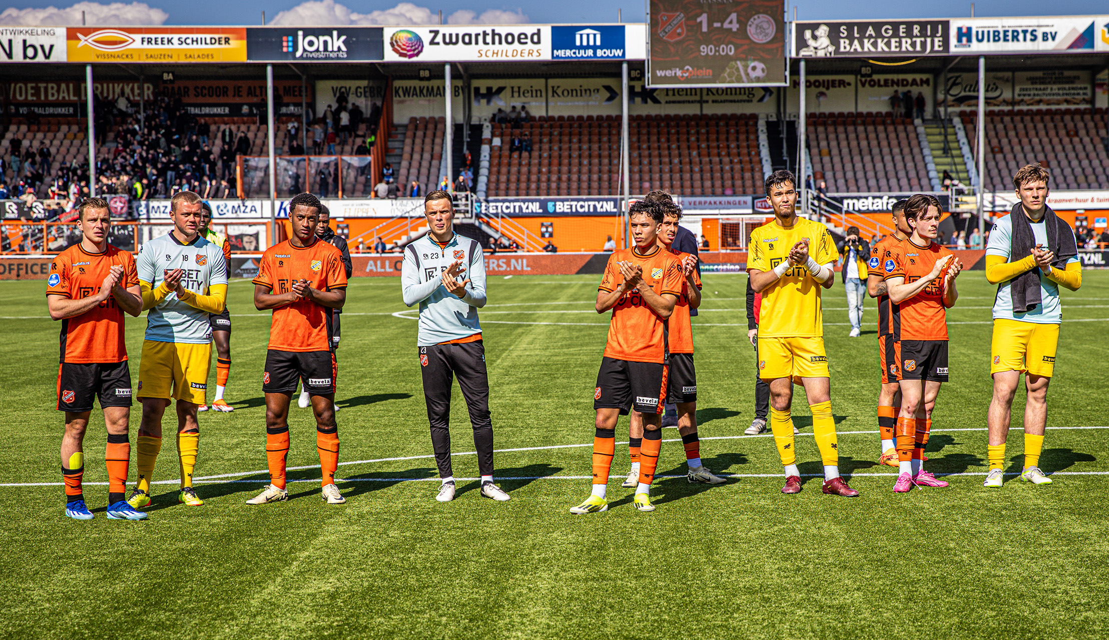 FC Volendam - Ajax: 1 - 4 (0 - 1)