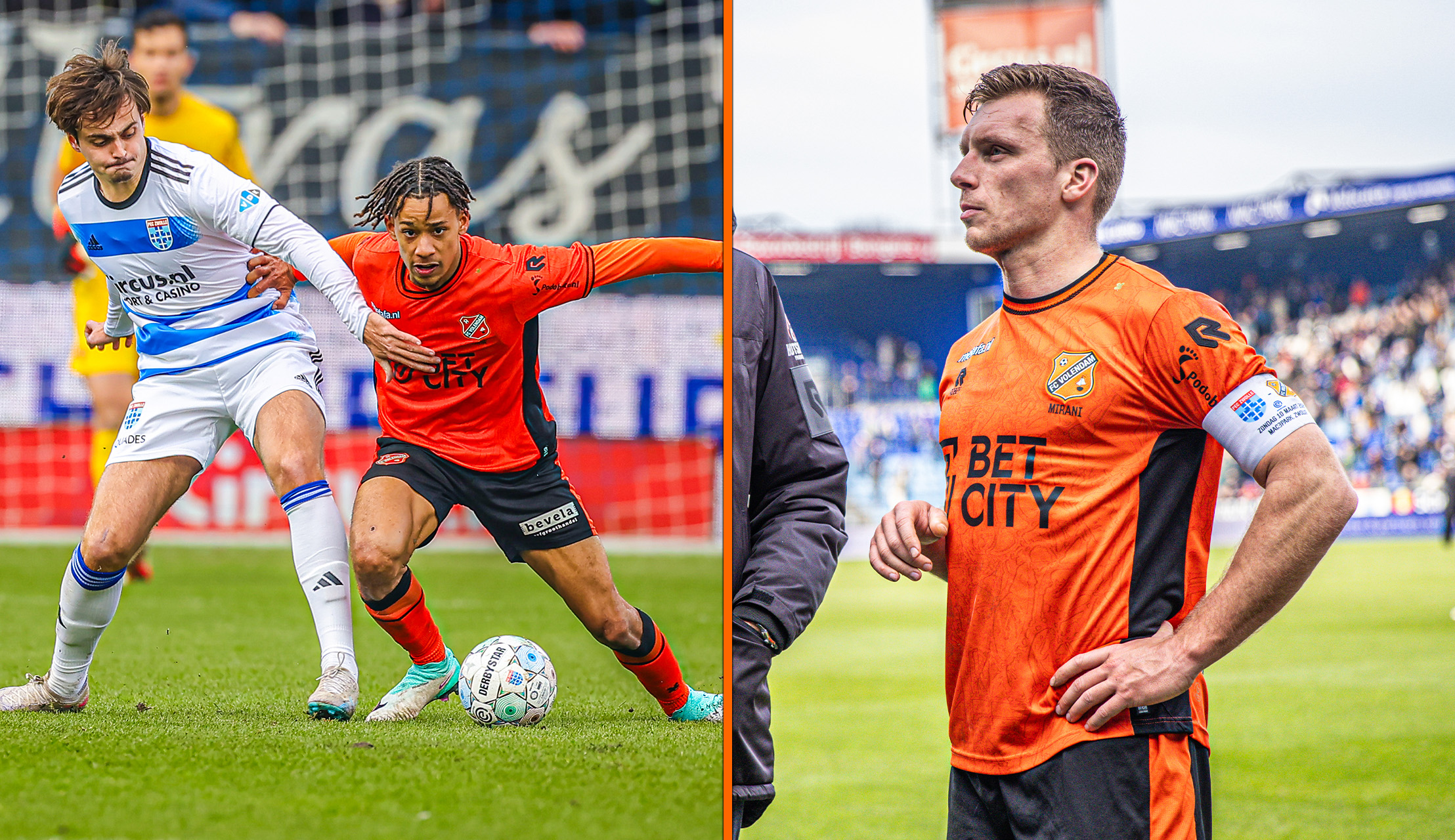 Gemengde gevoelens bij Mirani en Payne na gelijkspel bij PEC Zwolle