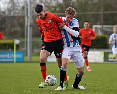 Jong FC Volendam kent in Heerenveen matige generale richting halve finale