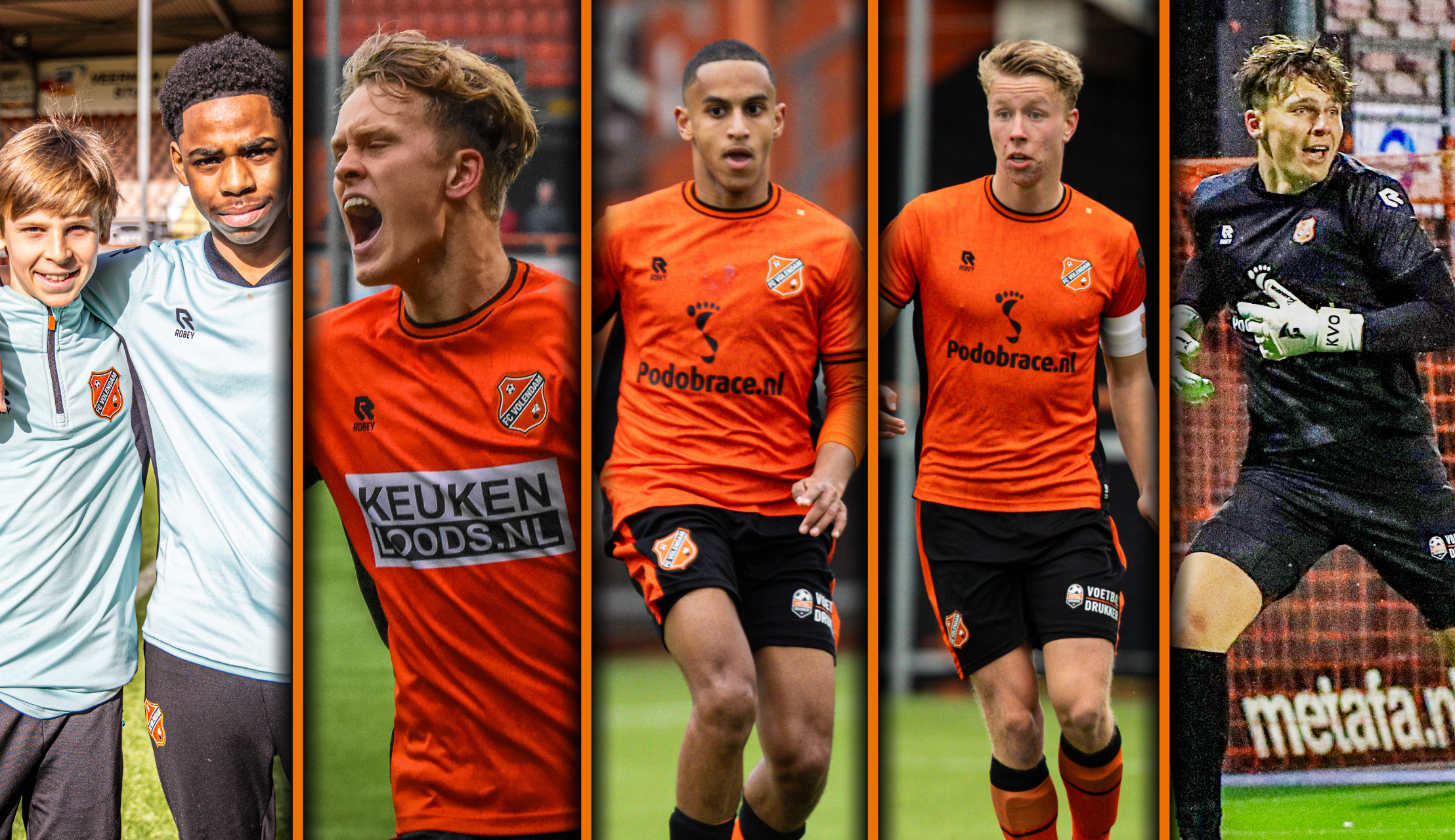 Drie Volendamse jeugdelftallen op jacht naar de bekerfinale