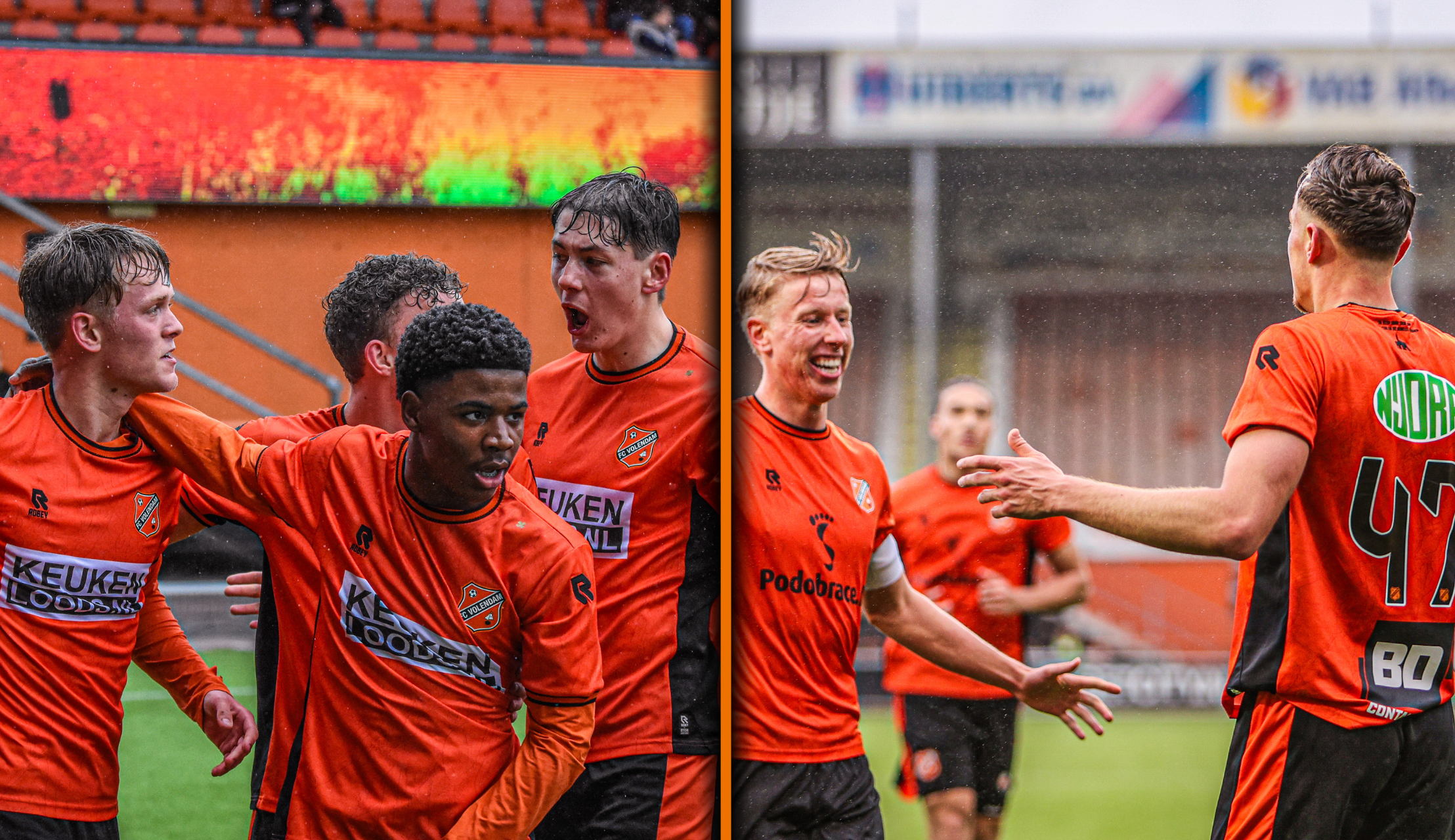 FC Volendam Onder 18 & Onder 21 bereiken bekerfinale