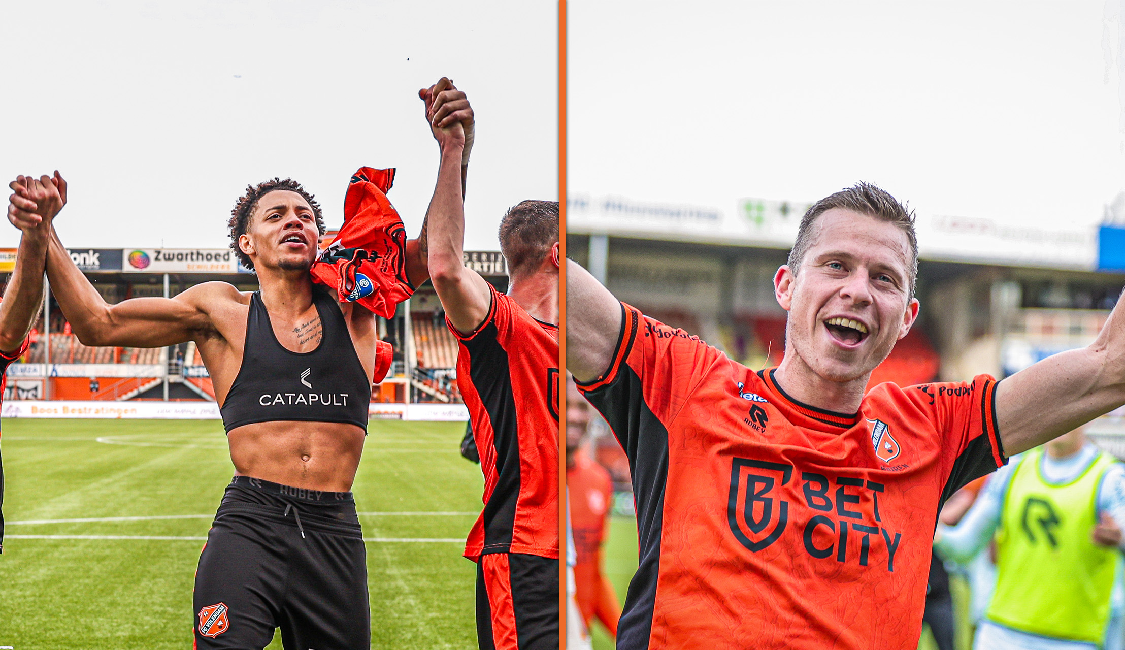 Robert Mühren en Darius Johnson dolbij na winst op RKC: "Het begin van de ommekeer"