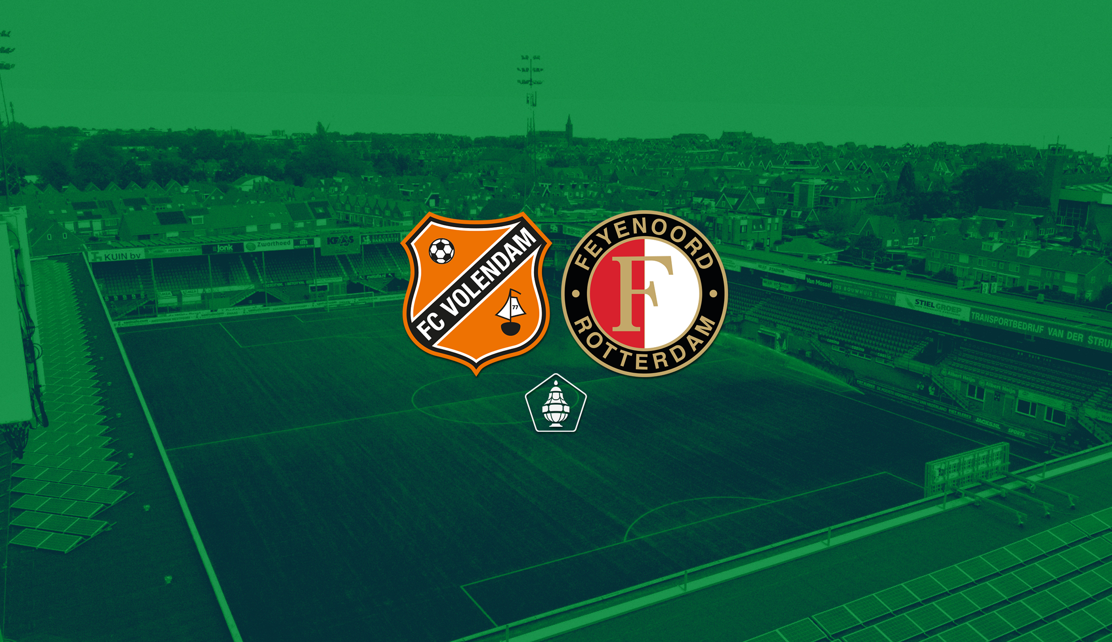 Bekerfinale Jong FC Volendam - Feyenoord O21 uitgesteld