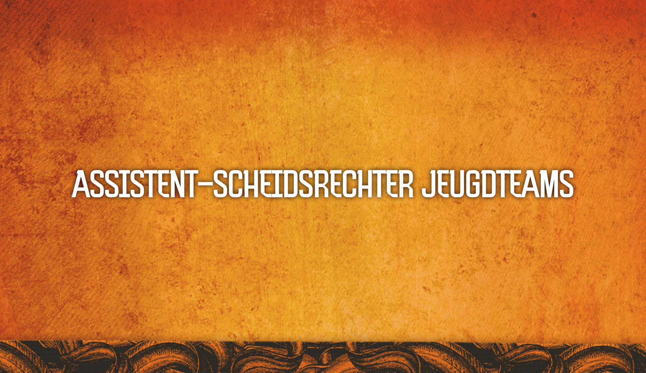 Word jij onze nieuwe assistent-scheidsrechter o13 of o19?