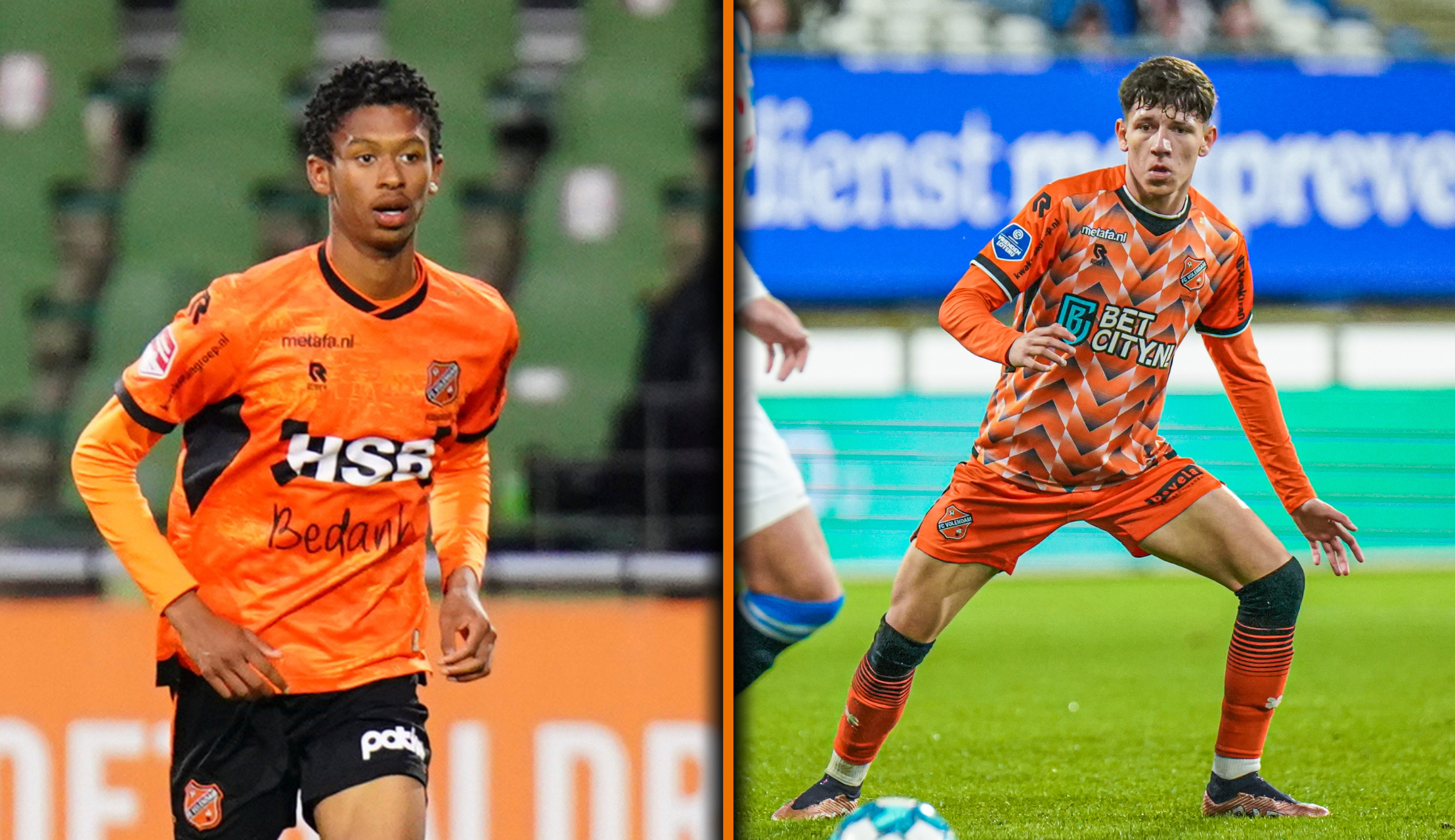 FC Volendam neemt afscheid van Diego Gustavo en Jay Koorndijk