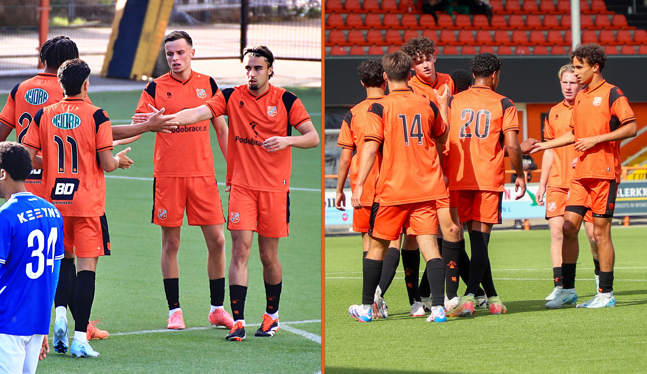 FC Volendam O21 - FC Den Bosch O21: 6 - 1 / FC Volendam O19 - sc Heerenveen O19: 2 - 1