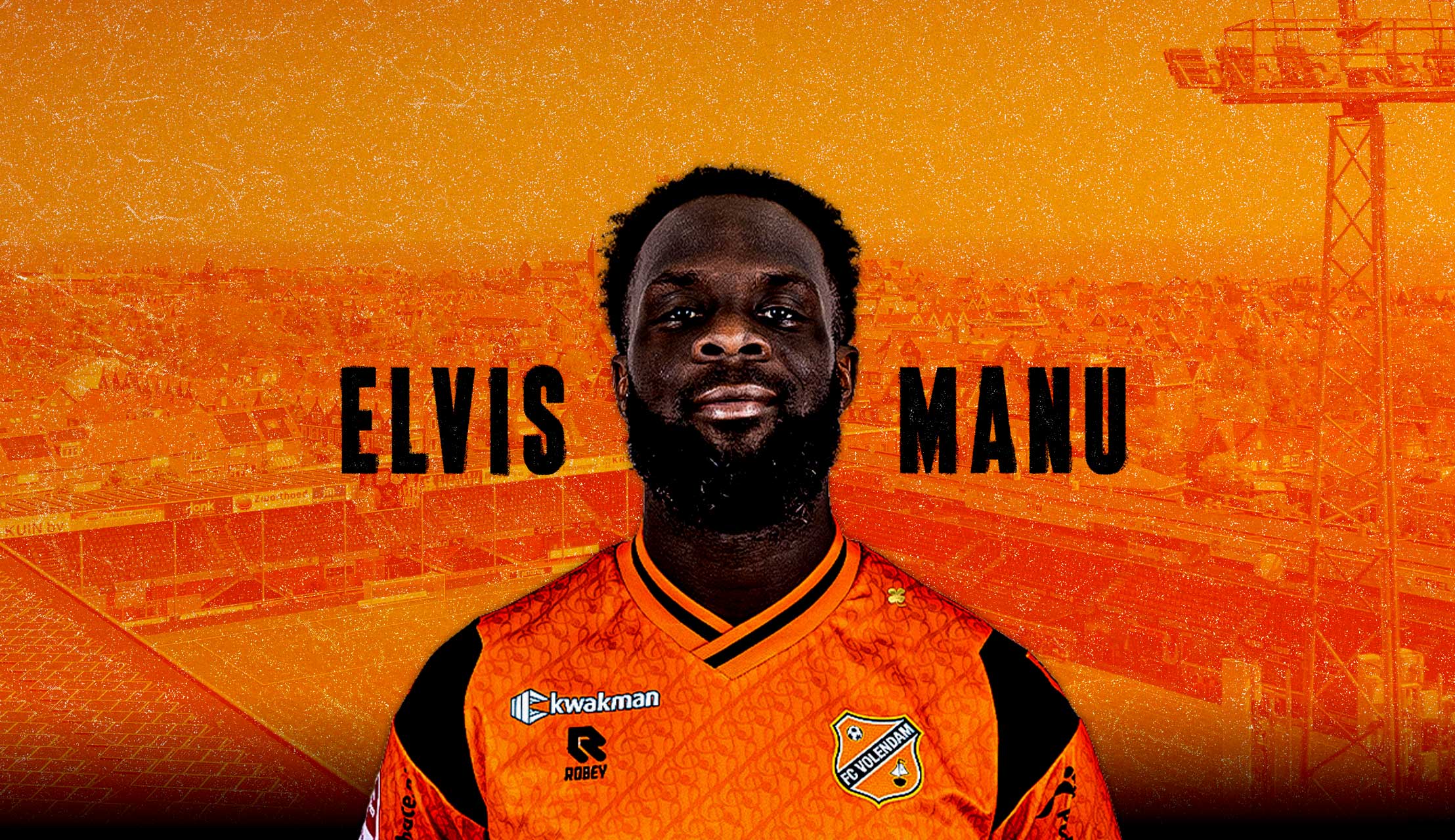 FC Volendam voegt Elvis Manu transfervrij toe aan de selectie