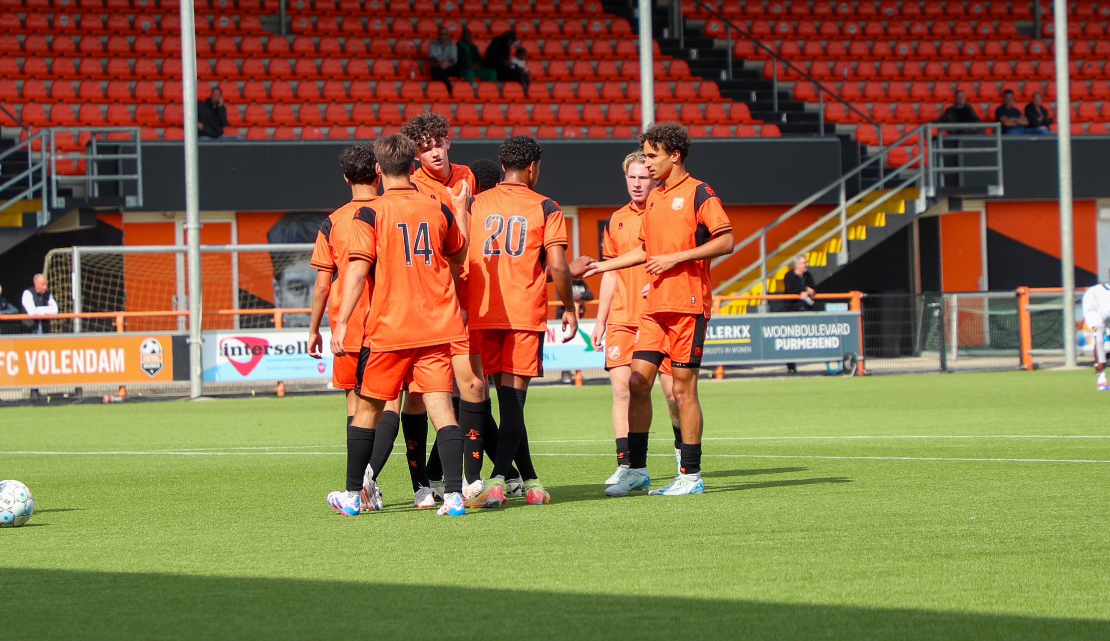 FC Volendam O19 - Helmond Sport O19: 7 - 1 (2 - 1)