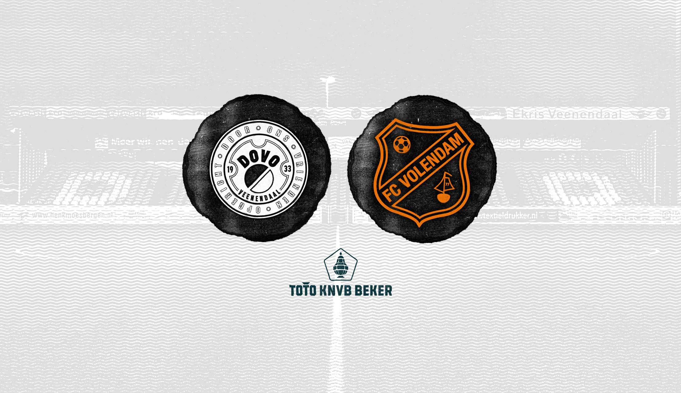 Faninformatie voor TOTO KNVB Bekerduel tegen DOVO op donderdag 31 oktober