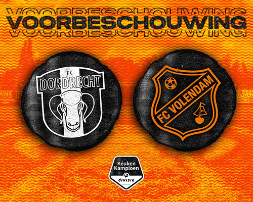 FC Volendam sluit afscheidstournee KKD af in Dordrecht