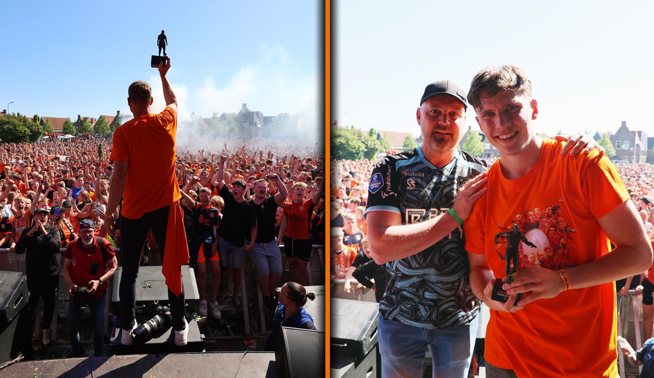 Henk Veerman en Kayne van Oevelen gekroond tot Speler en Talent van het jaar