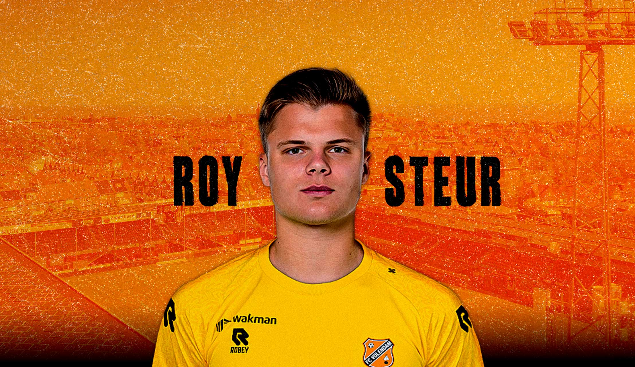 Doelman Roy Steur de volgende Volendamse versterking