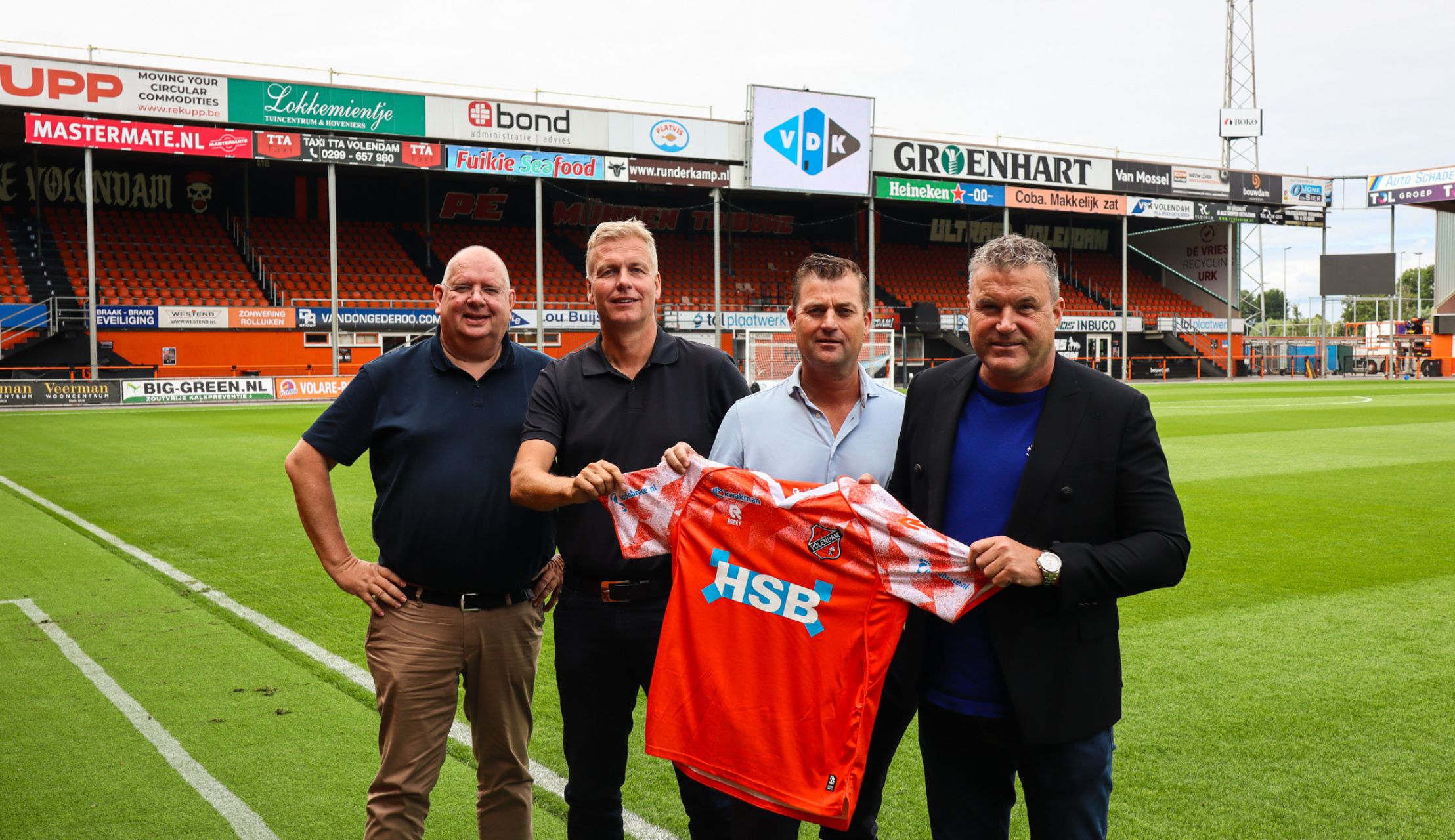 VDK Installatiegroep, Smit Elektrotechniek en ETB Cas Sombroek verlengen sponsorschap