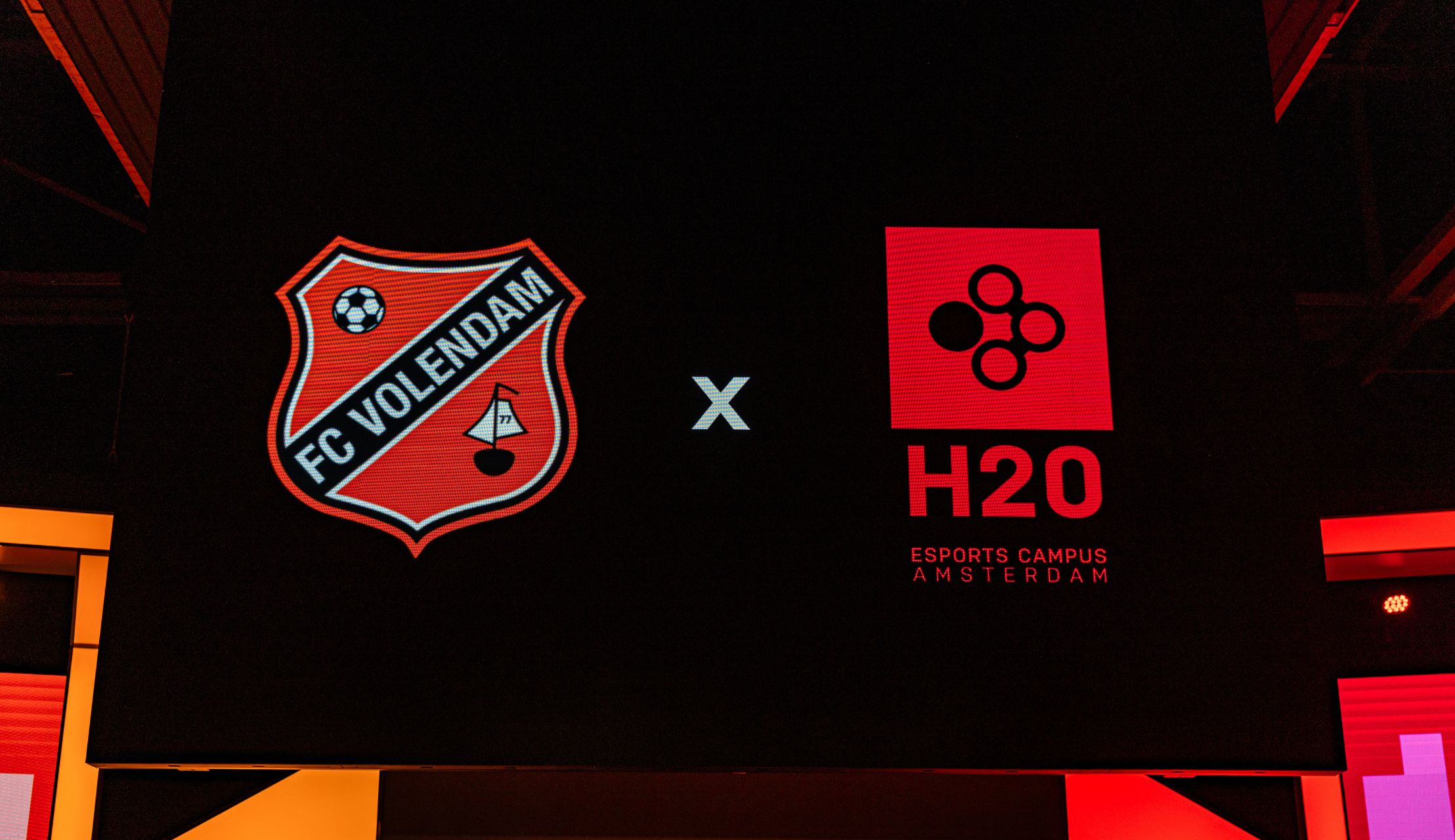 H20 sluit zich als eDivisie-partner aan bij FC Volendam