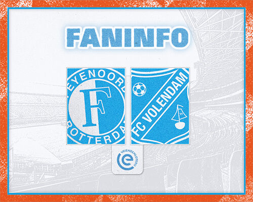 Faninformatie voor Feyenoord-uit op zaterdag 1 november