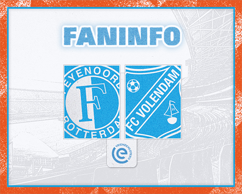 Faninformatie voor Feyenoord-uit op zaterdag 1 november