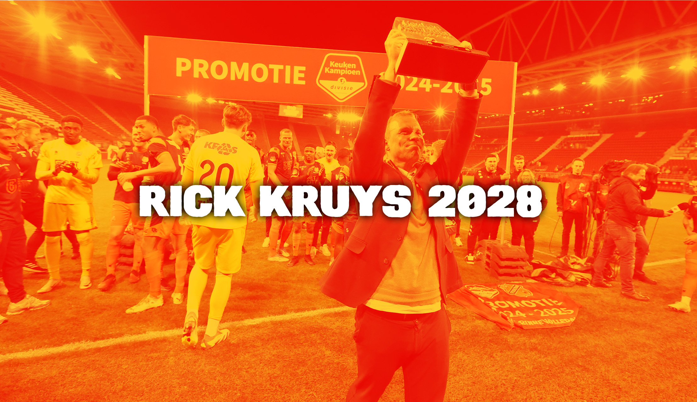 Rick Kruys zet Volendamse missie voort en tekent twee jaar bij