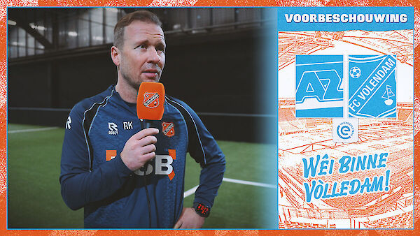 Voorbeschouwing AZ - FC Volendam (2025-2026)