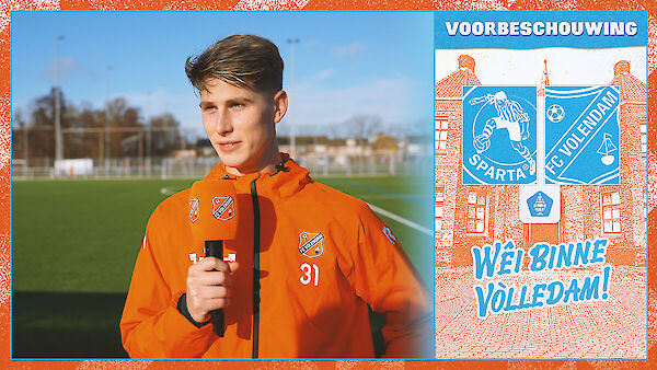 Voorbeschouwing Sparta Rotterdam - FC Volendam (2025-2026)