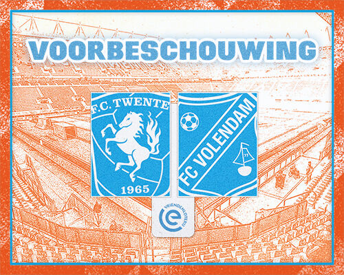 FC Twente-uit volgende uitdaging voor Volendammers