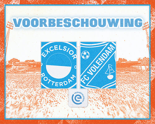 FC Volendam staat voor belangrijk duel in Kralingen