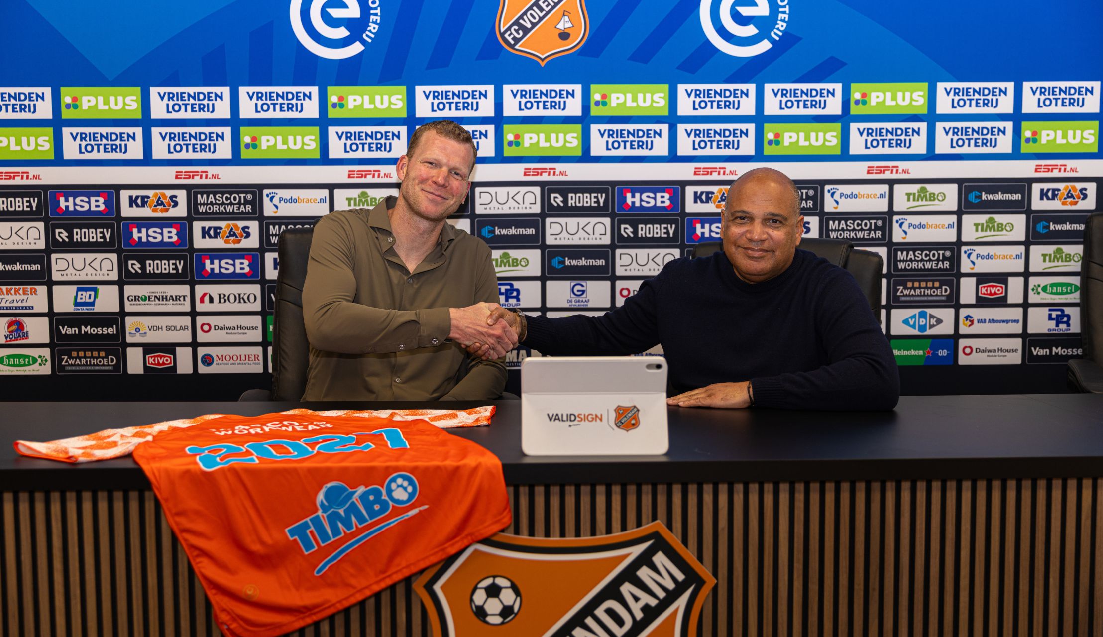 FC Volendam licht optie in contract Henk Veerman