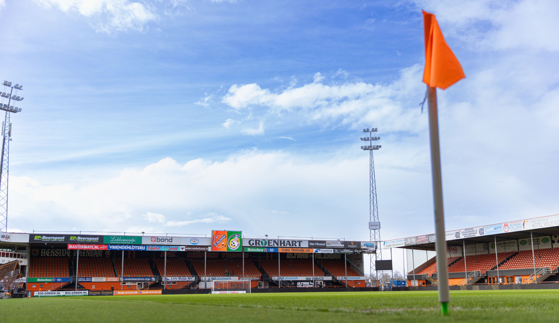 FC Volendam traint vrijdag en zaterdag besloten