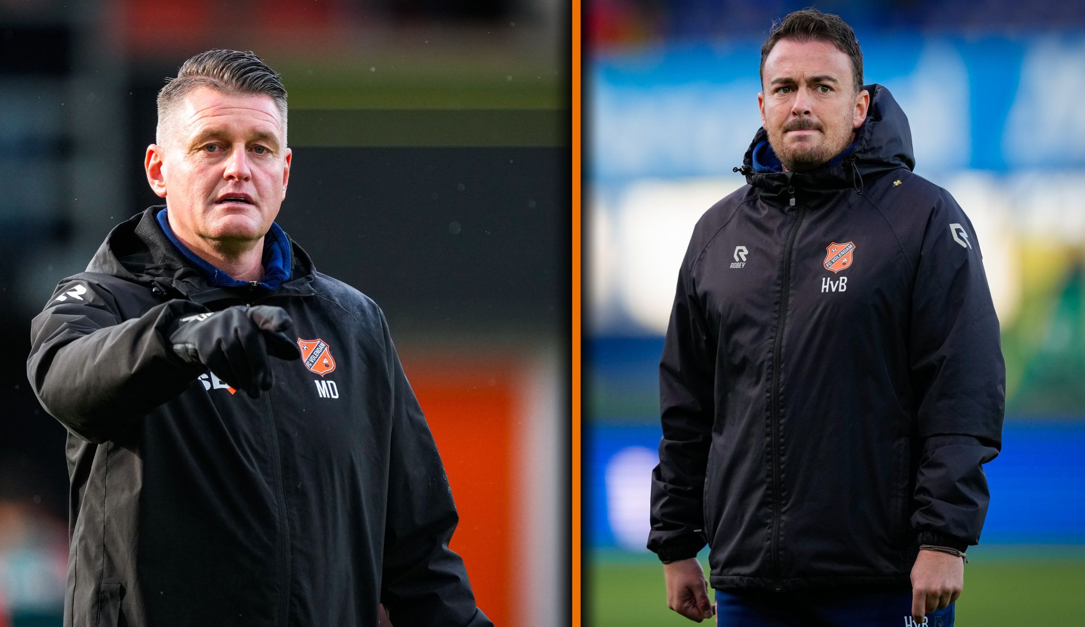 FC Volendam neemt afscheid van assistenten Michael Dingsdag en Hidde van Boven