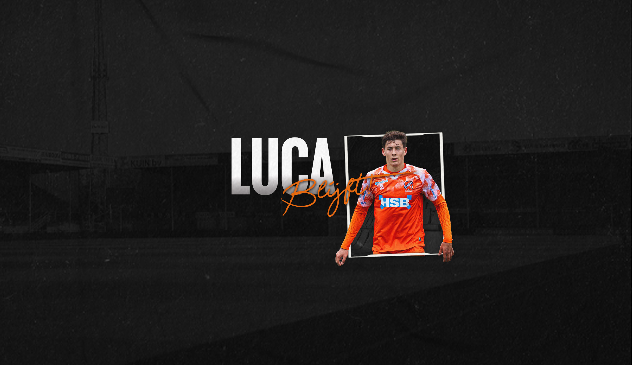 Luca Blondeau tekent nieuw contract