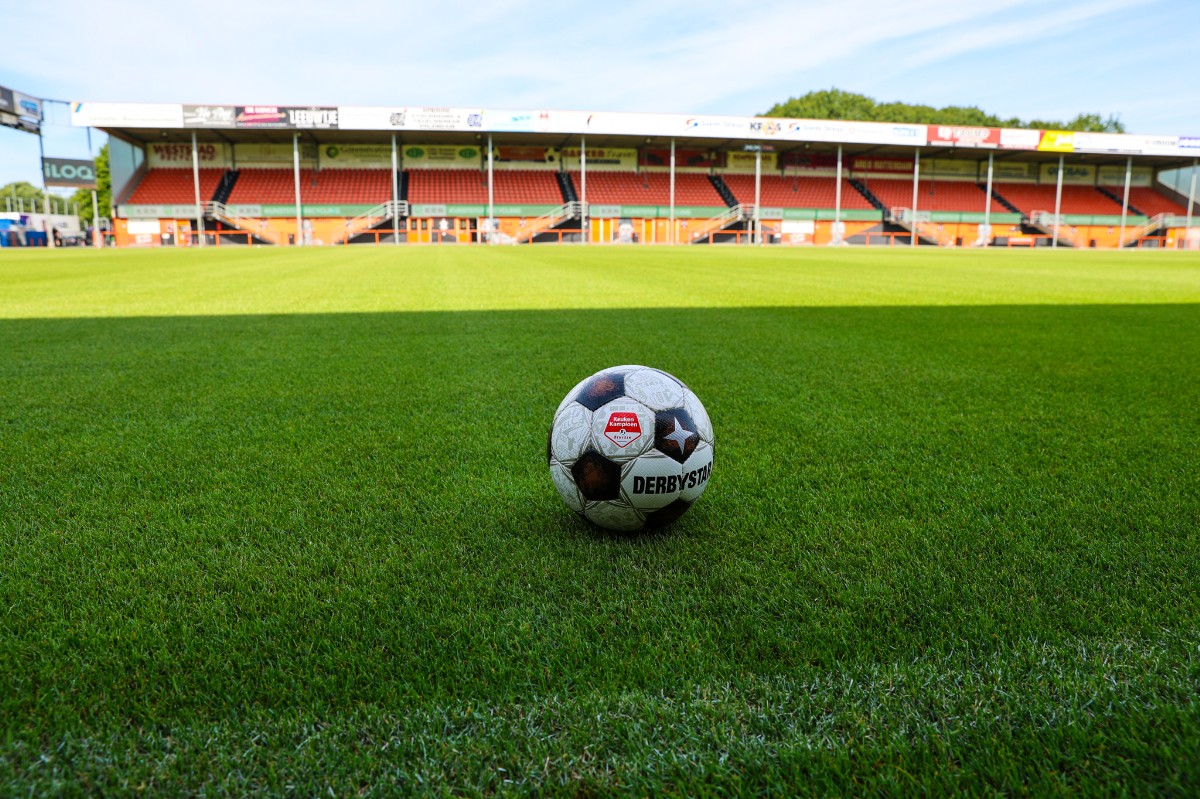 Het stadion is er klaar voor