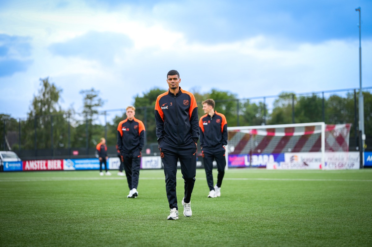 Blik op het veld