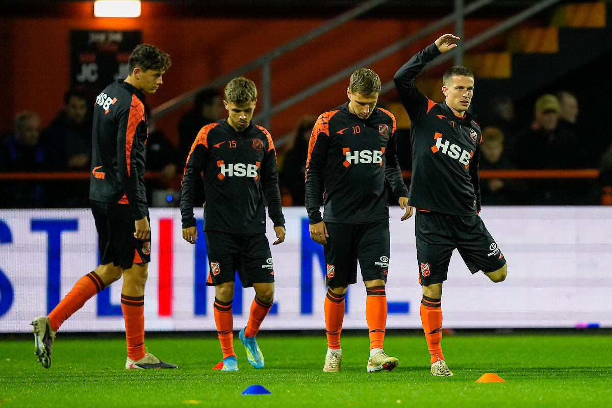 De warming-up is in volle gang!