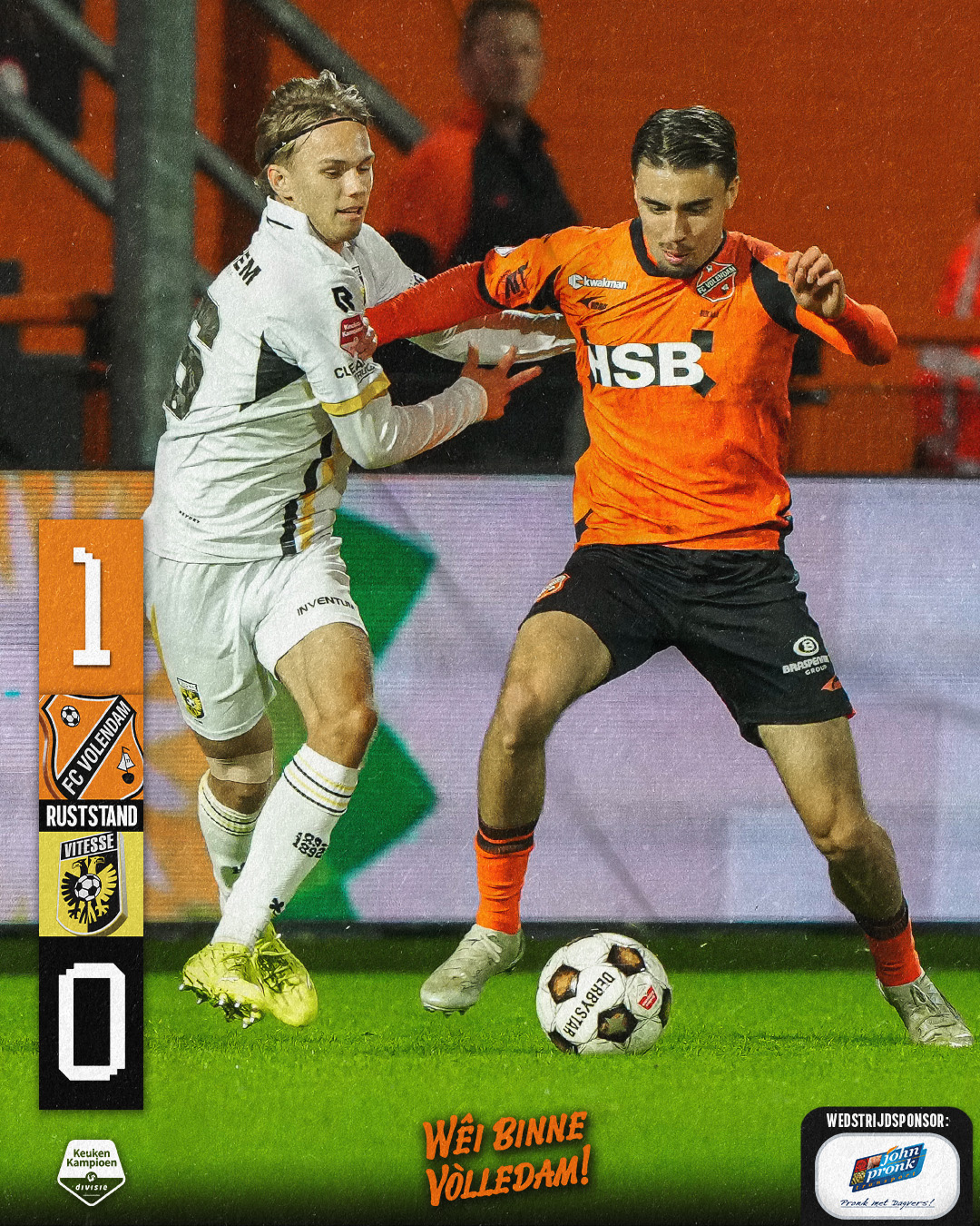 Rust in het Kras Stadion