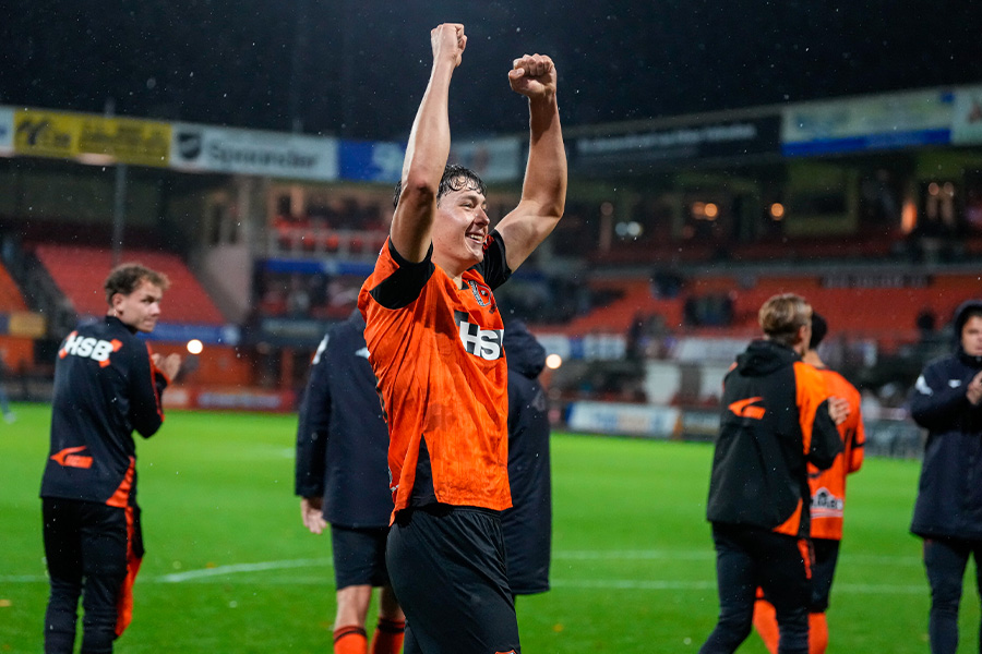 Blondeau: ‘Mijn eerste doelpunt voor FC Volendam, en dan ook nog thuis’