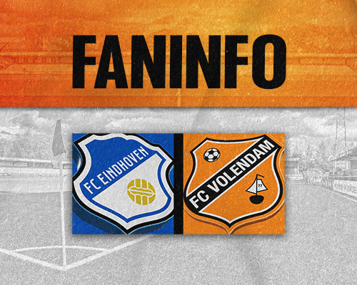 Faninformatie voor FC Eindhoven-uit op dinsdag 27 oktober